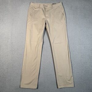 Bonobos Pants Mens 31x31 Brown Chino Casual Preppy‎ Slim Straight Cotton Blend